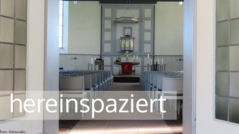 Bild vom Innenraum der Kirche