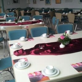 gedeckter Tisch
