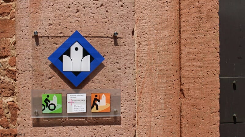 Schild Offene Kirche